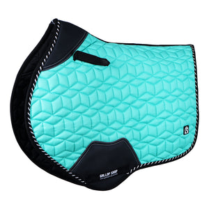 Close Contact Saddle Pad 3D Cubes / Horse Pad / Horse Saddle Pad