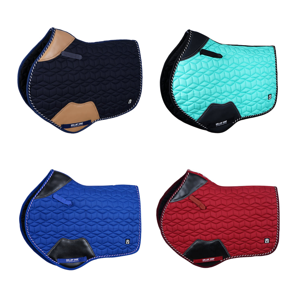 Close Contact Saddle Pad 3D Cubes / Horse Pad / Horse Saddle Pad