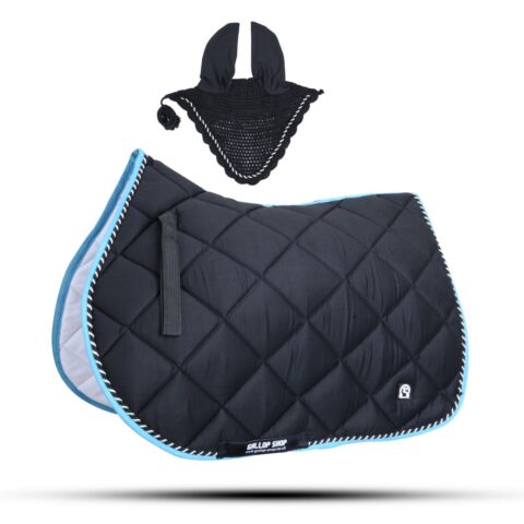 General Saddle Pads with Matching Fly Veil Set