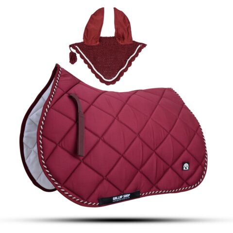 General Saddle Pads with Matching Fly Veil Set