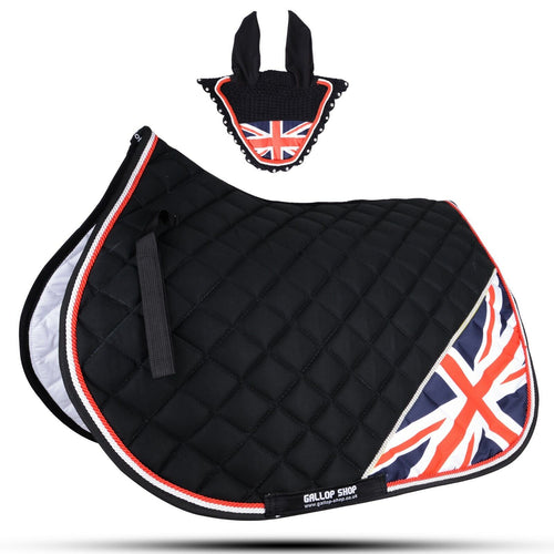 Patriot Series Horse Saddle Pad / National Flag Saddle Pad Set / Numnah Cloth