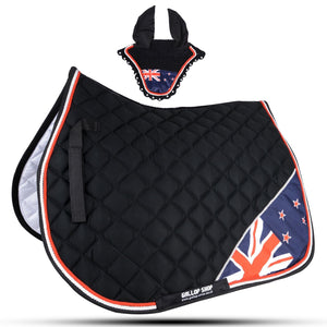 Patriot Series Horse Saddle Pad / National Flag Saddle Pad Set / Numnah Cloth