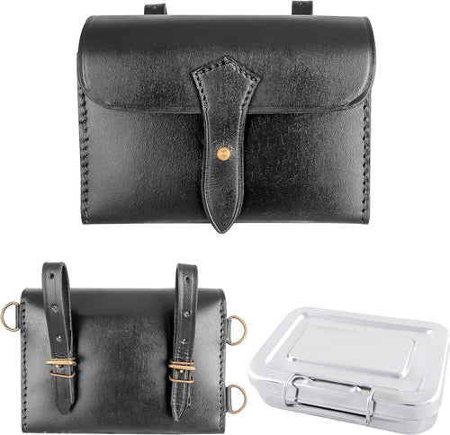 Gallop Shop Genuine Leather Saddle Lunchbox/Horse Trekking Companion