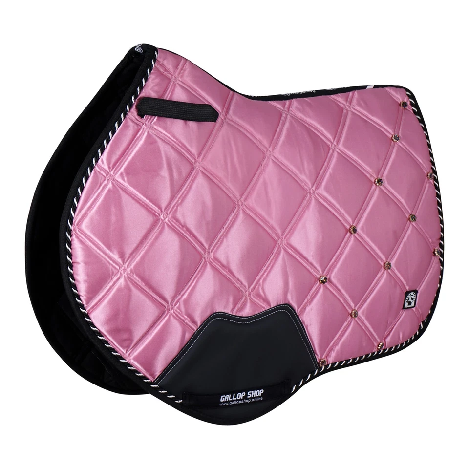 Close Contact Double Big Check Jewel / Horse Pad + Free Fly Veil - Image 4