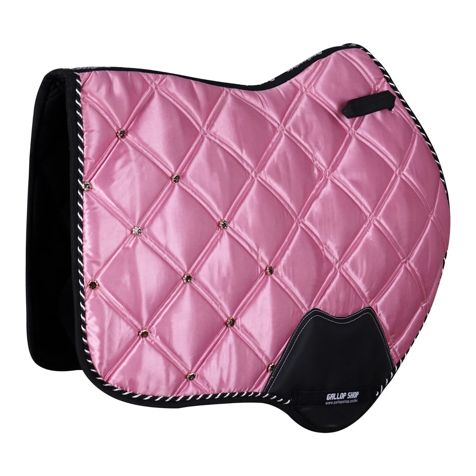 Close Contact Double Big Check Jewel / Horse Pad + Free Fly Veil - Image 7