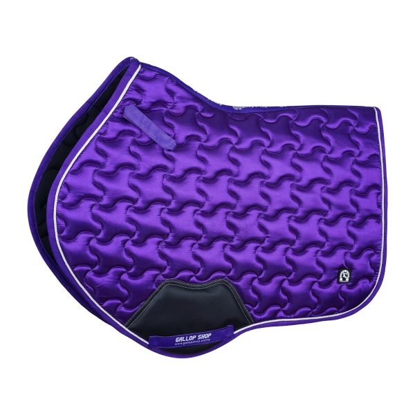 Close Contact Ninja Star Saddle Pad / All Purpose Saddle Pad Matchy Set - Cob, Purple