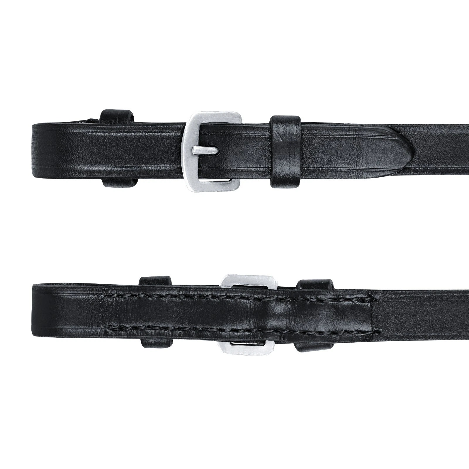 Comfort Padded Leather Horse Hunter Bridle 2 Inch Noseband Free Grip Rein - Image 14